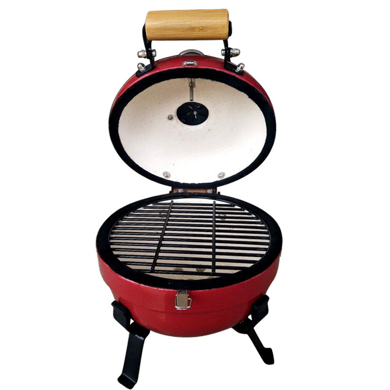 parrilla de cerámica de la mini del kamado de 12 pulgadas del Bbq del
