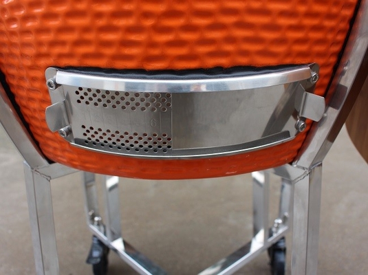 BARBACOA accesoria de acero inoxidable de cerámica anaranjada de las parrillas los 57*65cm de Kamado