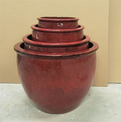 potes al aire libre de cerámica de los 44x32cm para las plantas